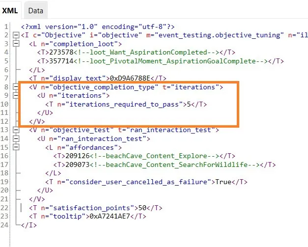 Objective Tuning with the Iterations section in a red box